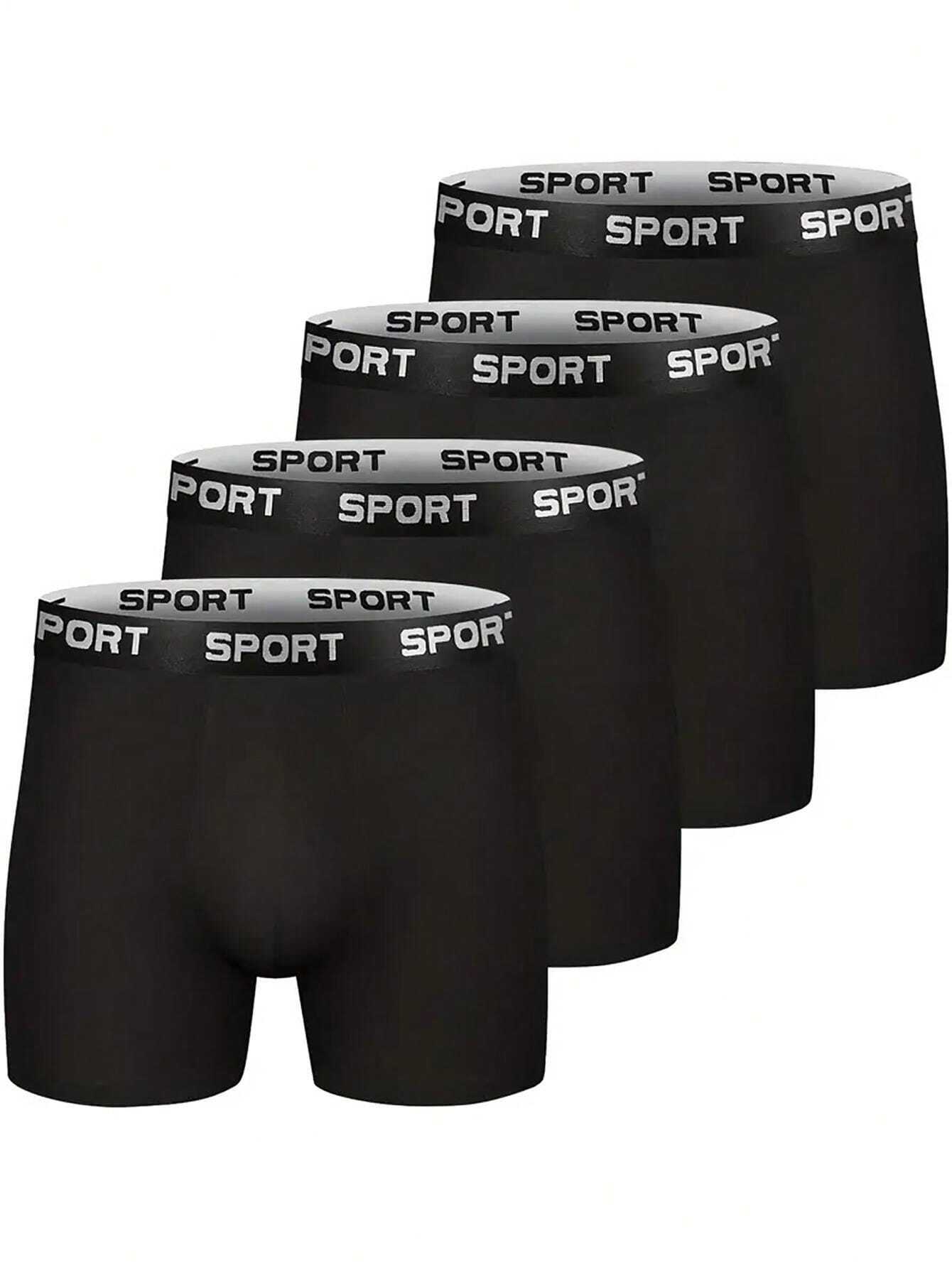 SET DE 4 PIEZAS BOXER CORTOS DE HOMBRE