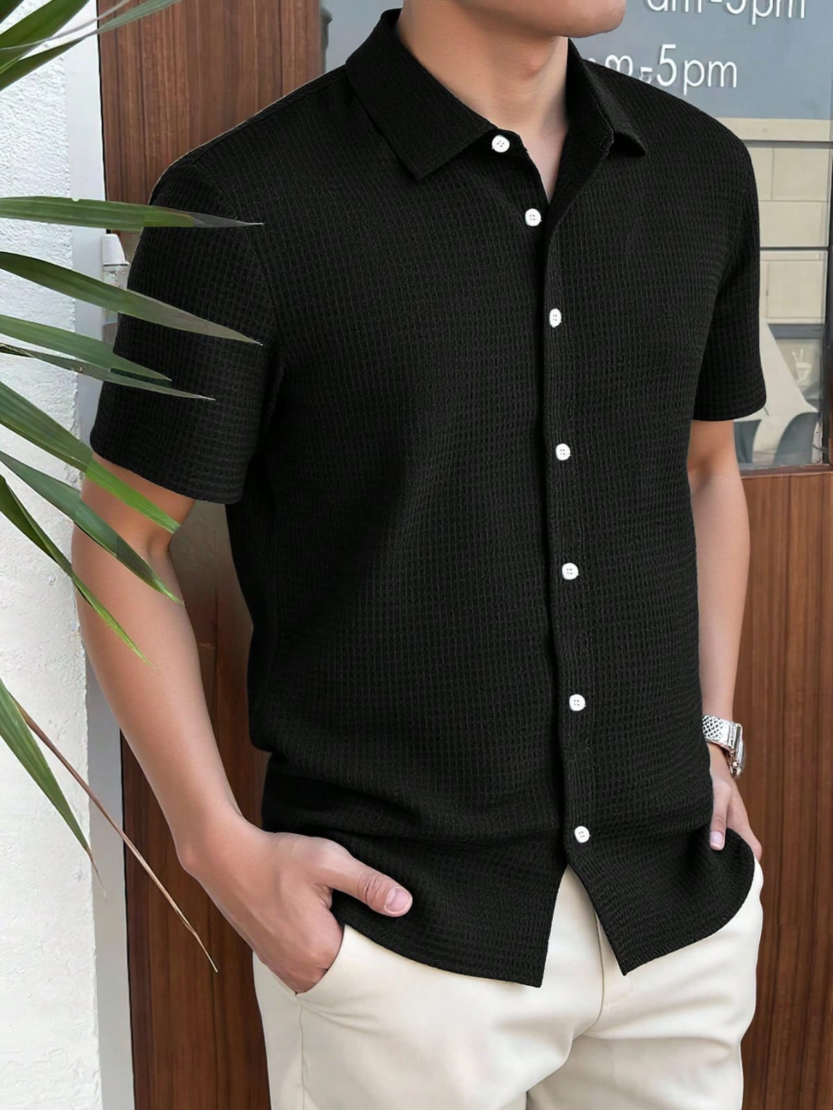 CAMISA DE HOMBRE DE BOTONES