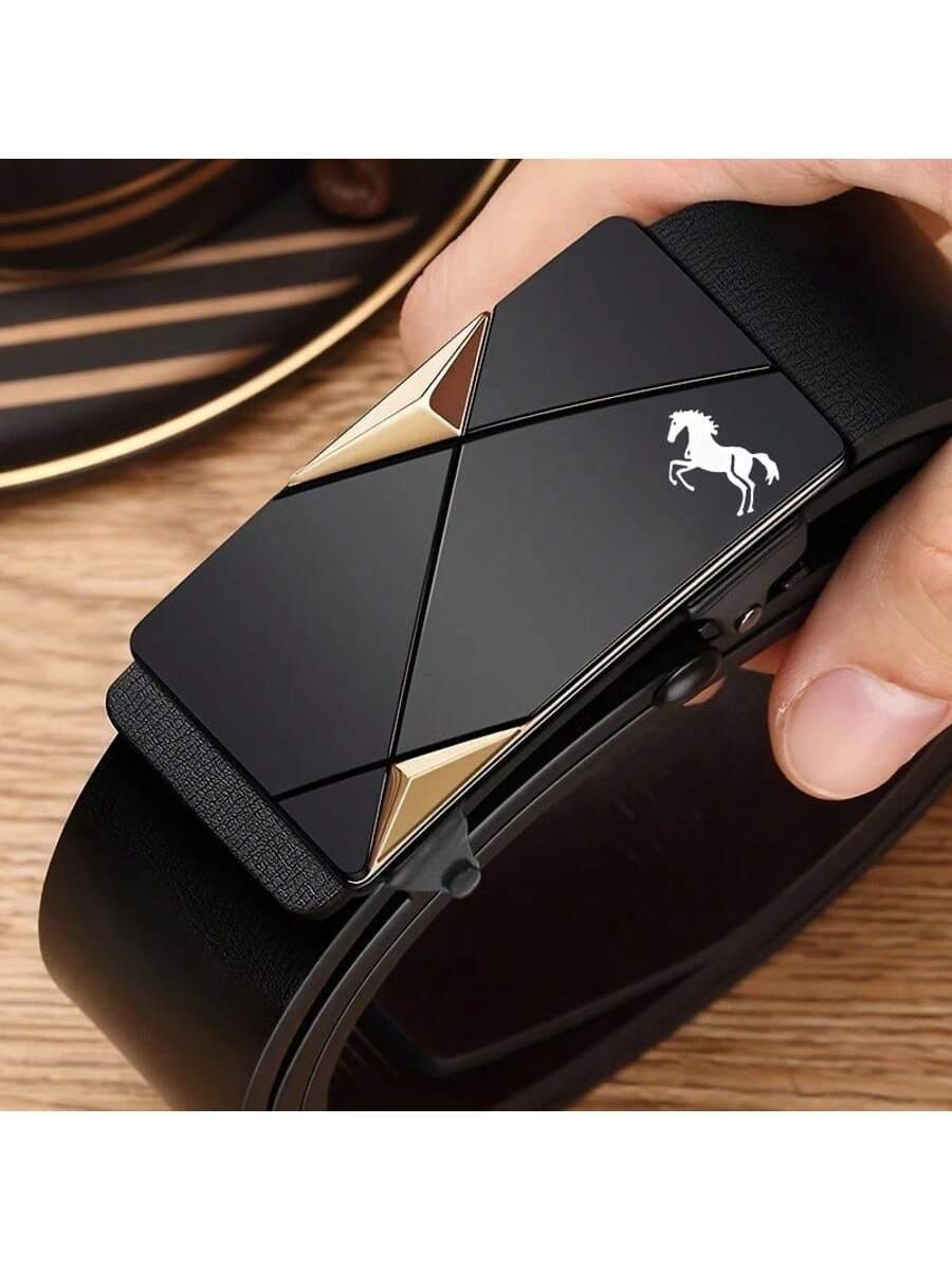 FAJA CON DISEÑO DE UN CABALLO DE HOMBRE