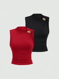 BLUSA AJUSTADA CUELLO