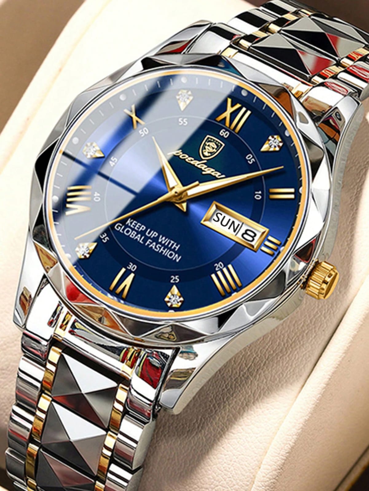 RELOJ DE ACERO INOXIDABLE PARA CABALLERO