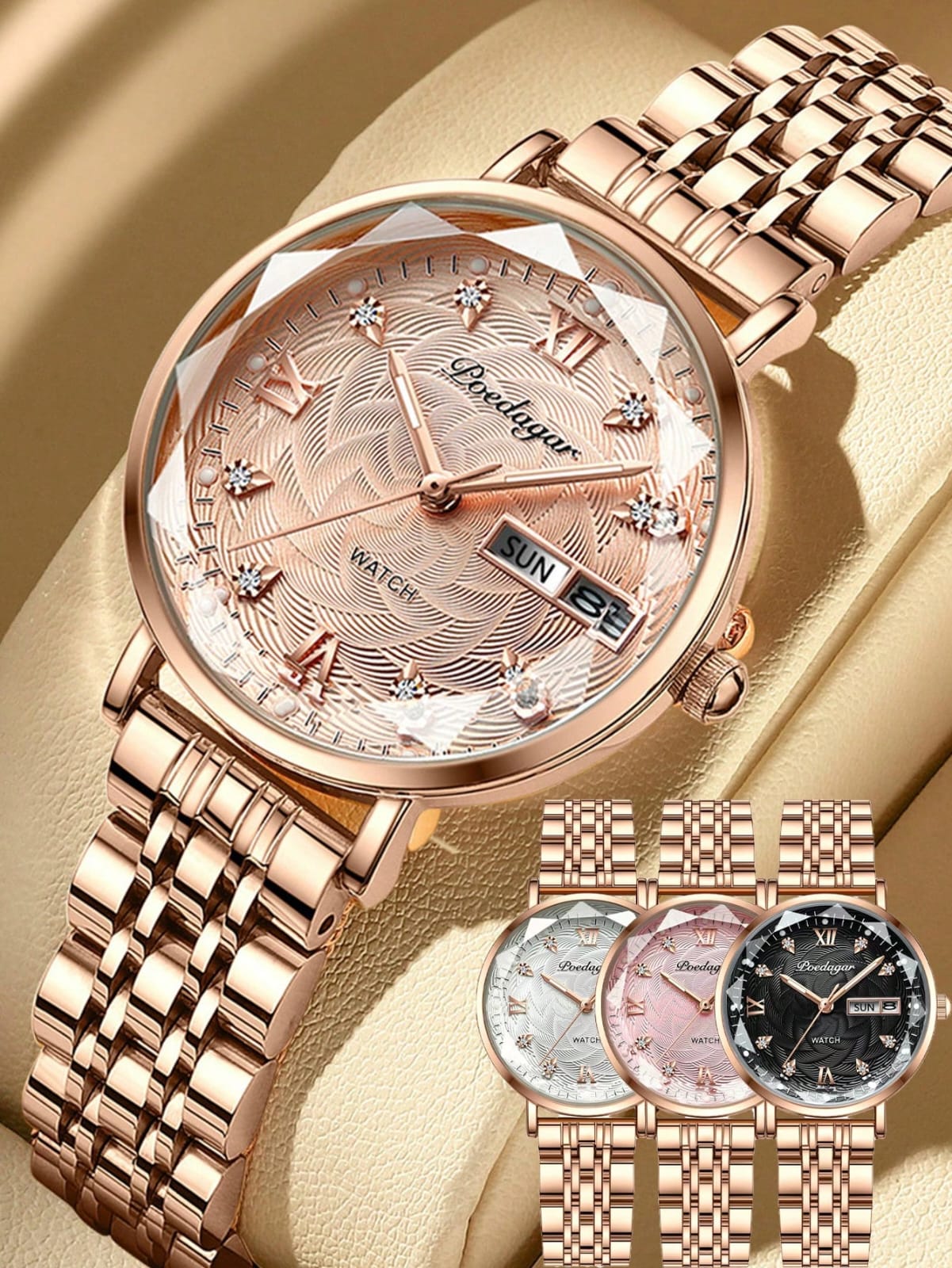 RELOJ DE ACERO INOXIDABLE PARA DAMA