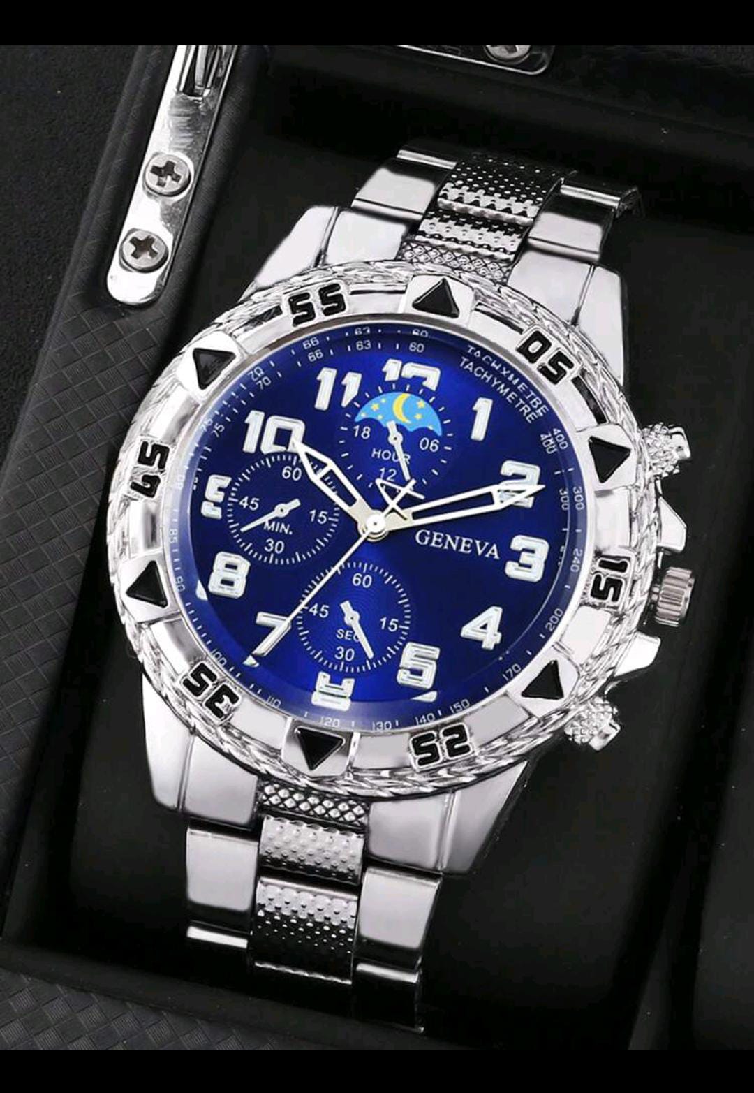RELOJ PLATA DE HOMBRE