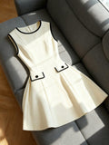 VESTIDO DE DAMA COLOR BEIS