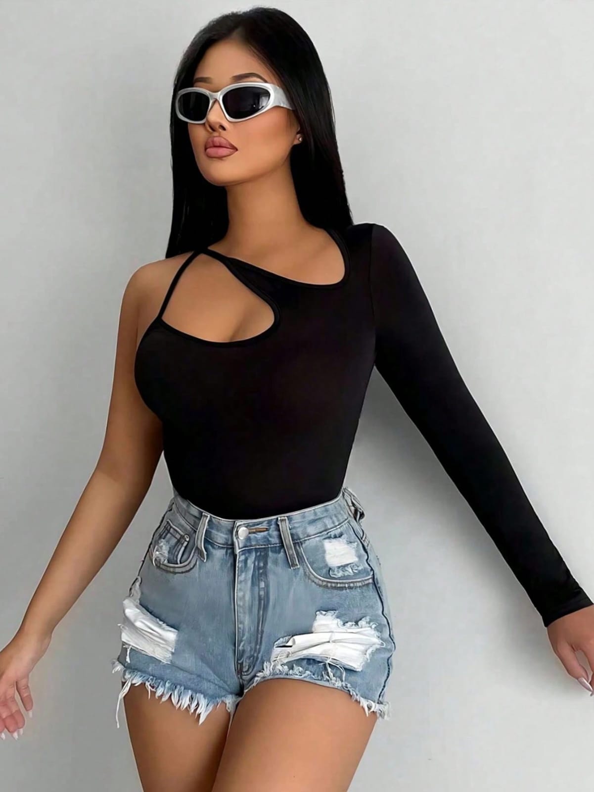 CAMISA COLOR NEGRO