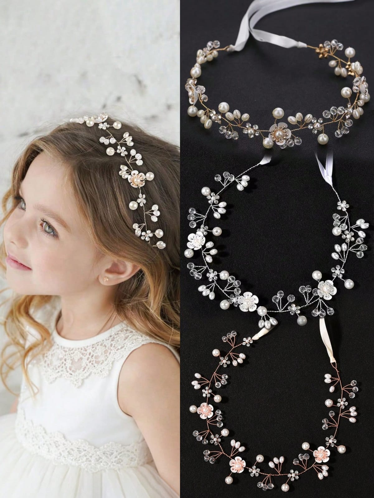 DIADEMA ELEGANTE DE FLORES