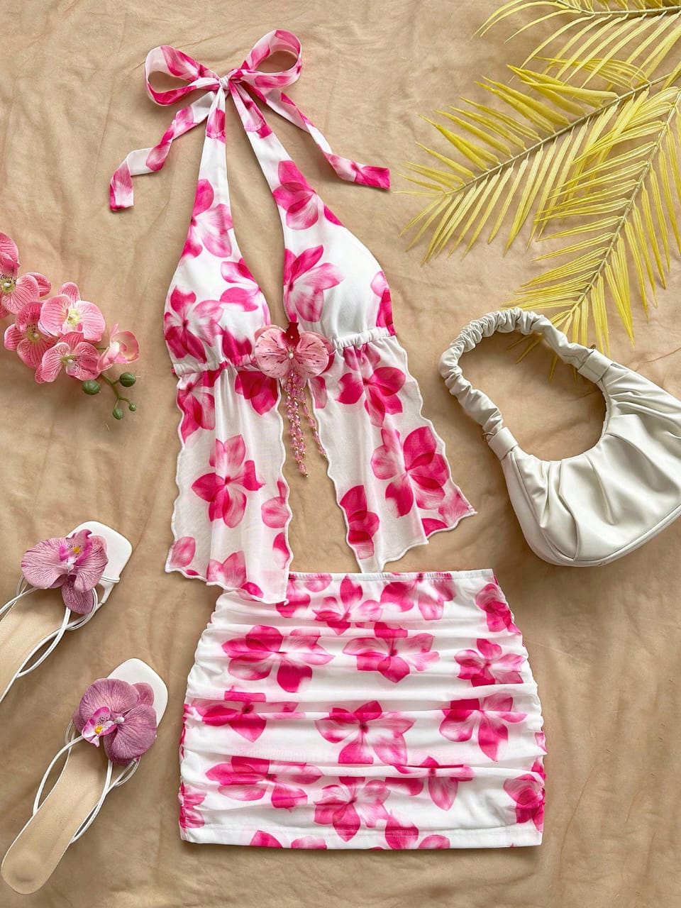 TRAJE DE BAÑO FLOREADO