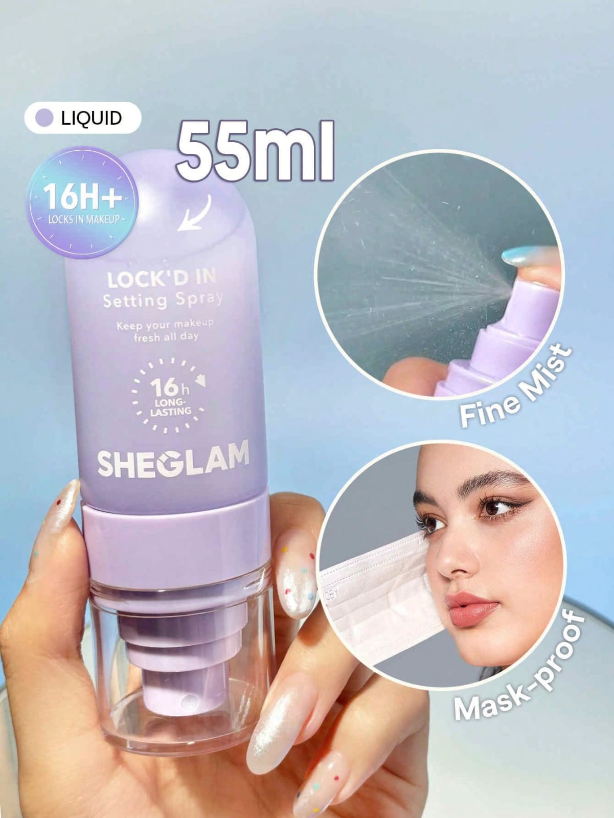 FIJADOR DE MAQUILLAJE