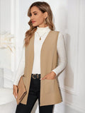 CHALECO COLOR BEIGE