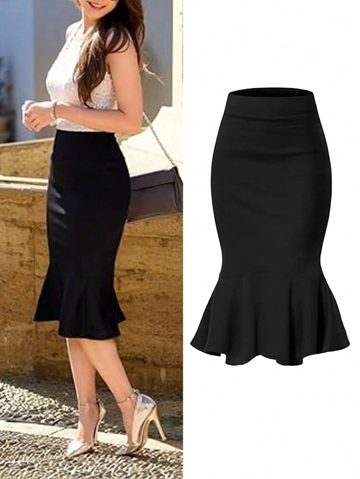 FALDA COLOR NEGRO