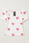 CAMISA DE DAMA CON CORAZON