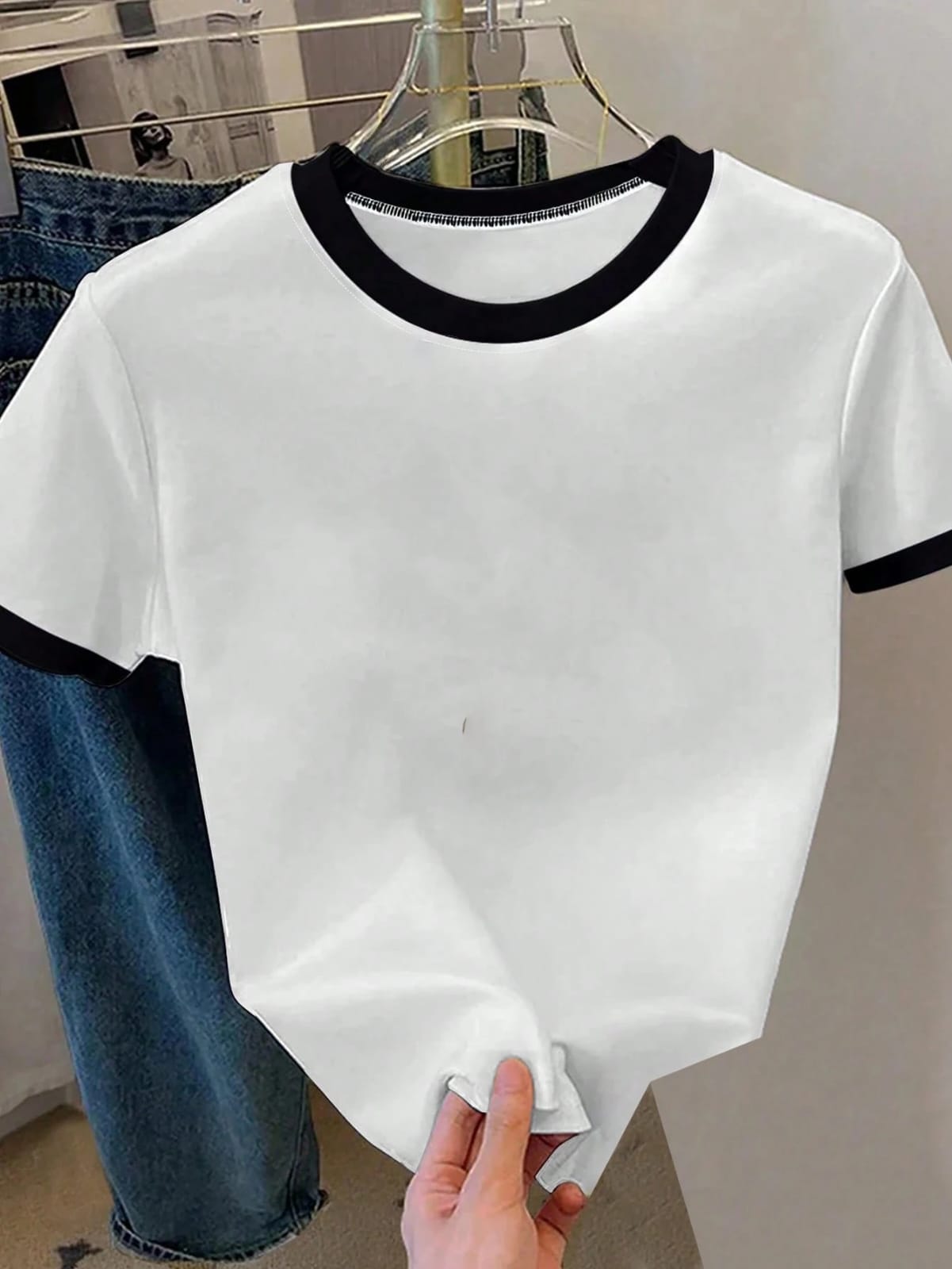 CAMISETA COLOR BLANCA