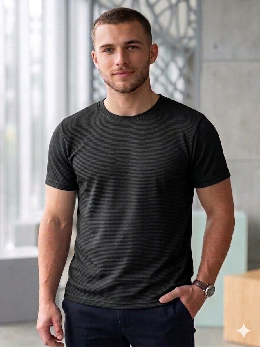 CAMISA DE HOMBRE COLOR NEGRA
