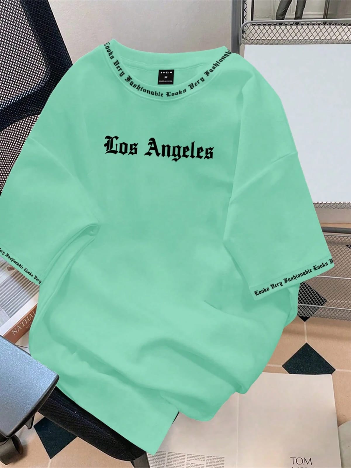 CAMISA DE LOS ANGELES VERDE