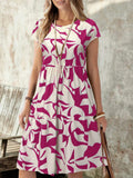 VESTIDO DE MUJER MANGA CORTA