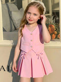 CONJUNTO DE FALDA DE 2 PIEZAS PARA NIÑA