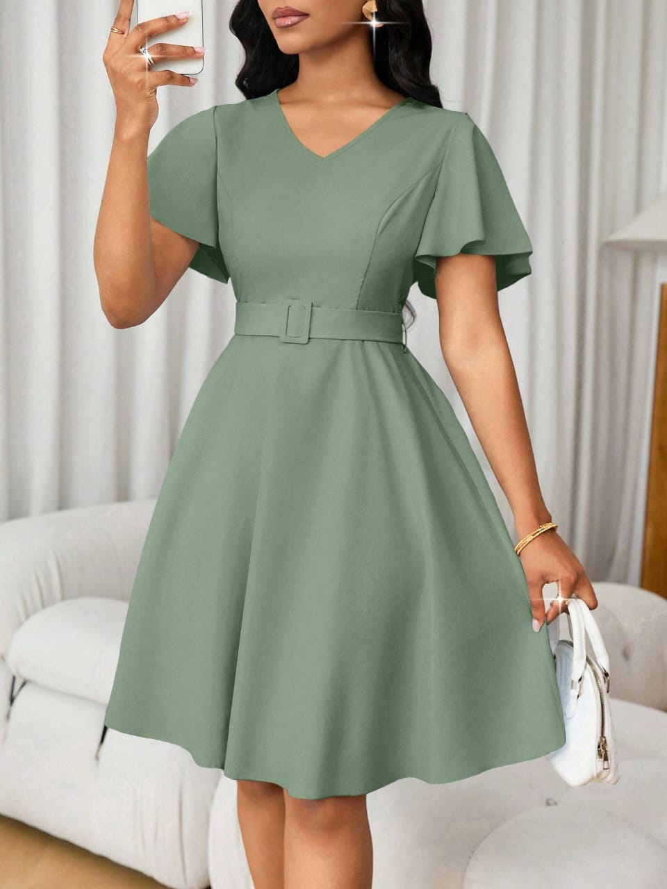 VESTIDO ELEGANTE DE MUJER