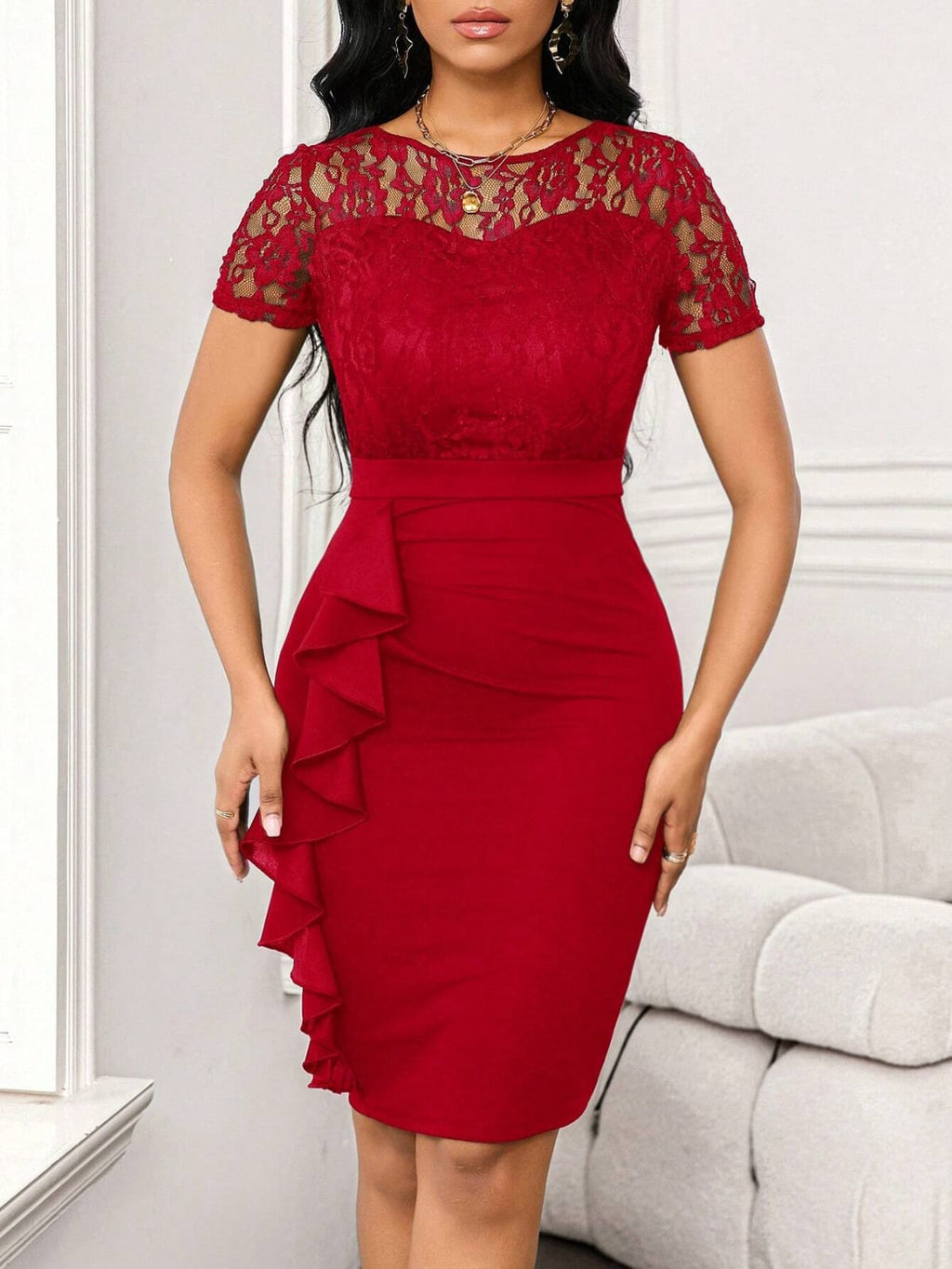 VESTIDO ELEGANTE DE MUJER
