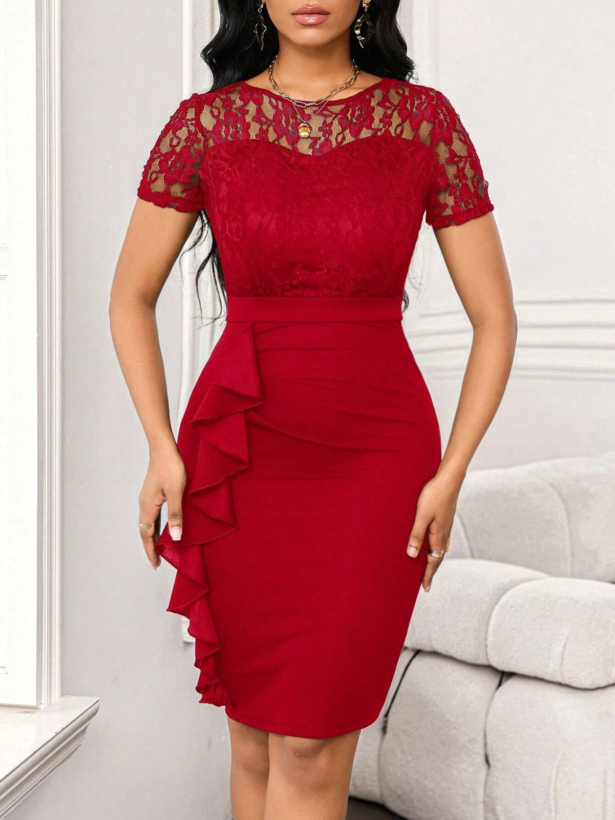 VESTIDO ELEGANTE DE MUJER