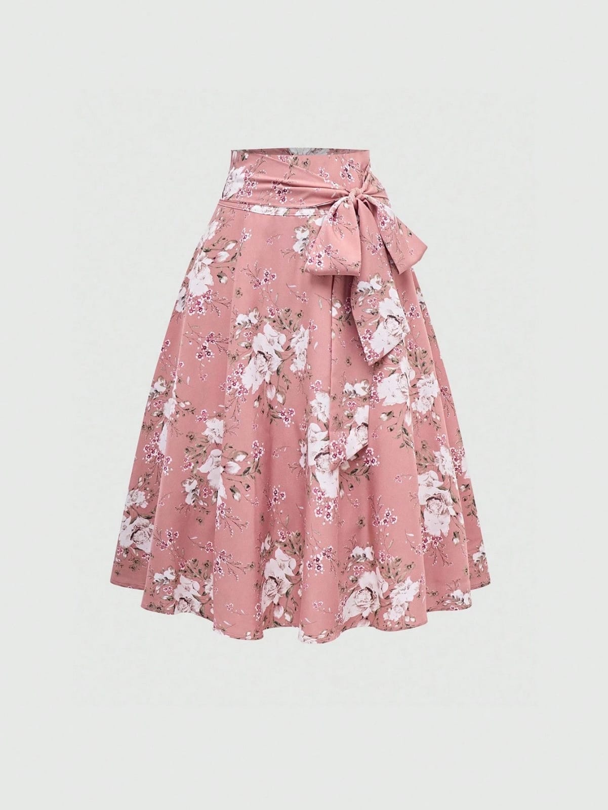 FALDA DE MUJER CON ESTAMPADO FLORAL