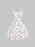 VESTIDO CORTO CHERRY DE DAMA