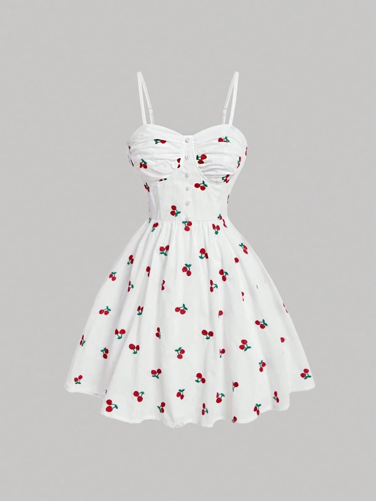 VESTIDO CORTO CHERRY DE DAMA
