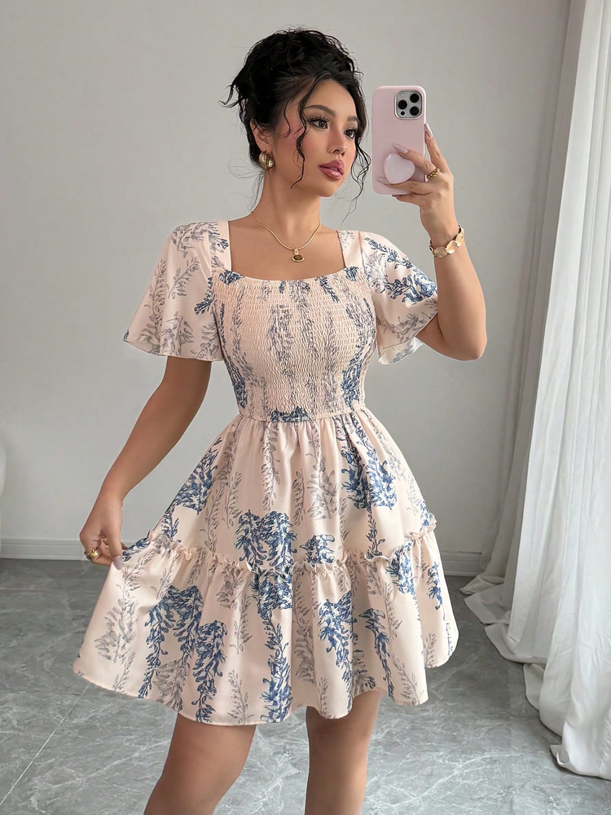 VESTIDO CORTO DE MUJER