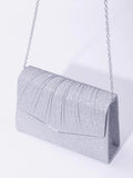 CARTERA PLATEADA DE DAMA