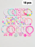 SET DE 18 PIEZAS DE PULSERAS
