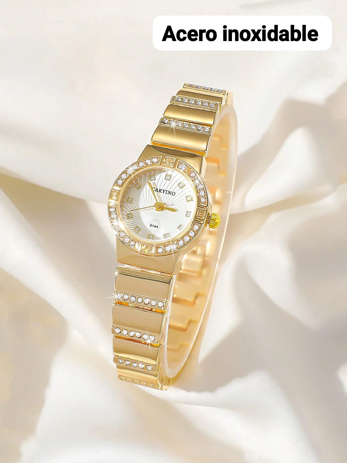 RELOJ FINO DORADO DE DAM