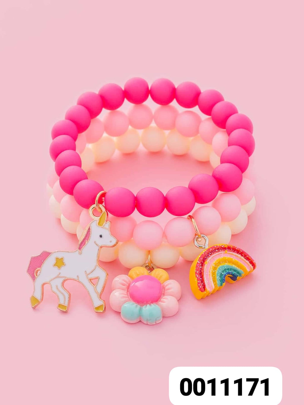 SET DE 3 PULSERAS DE COLORES