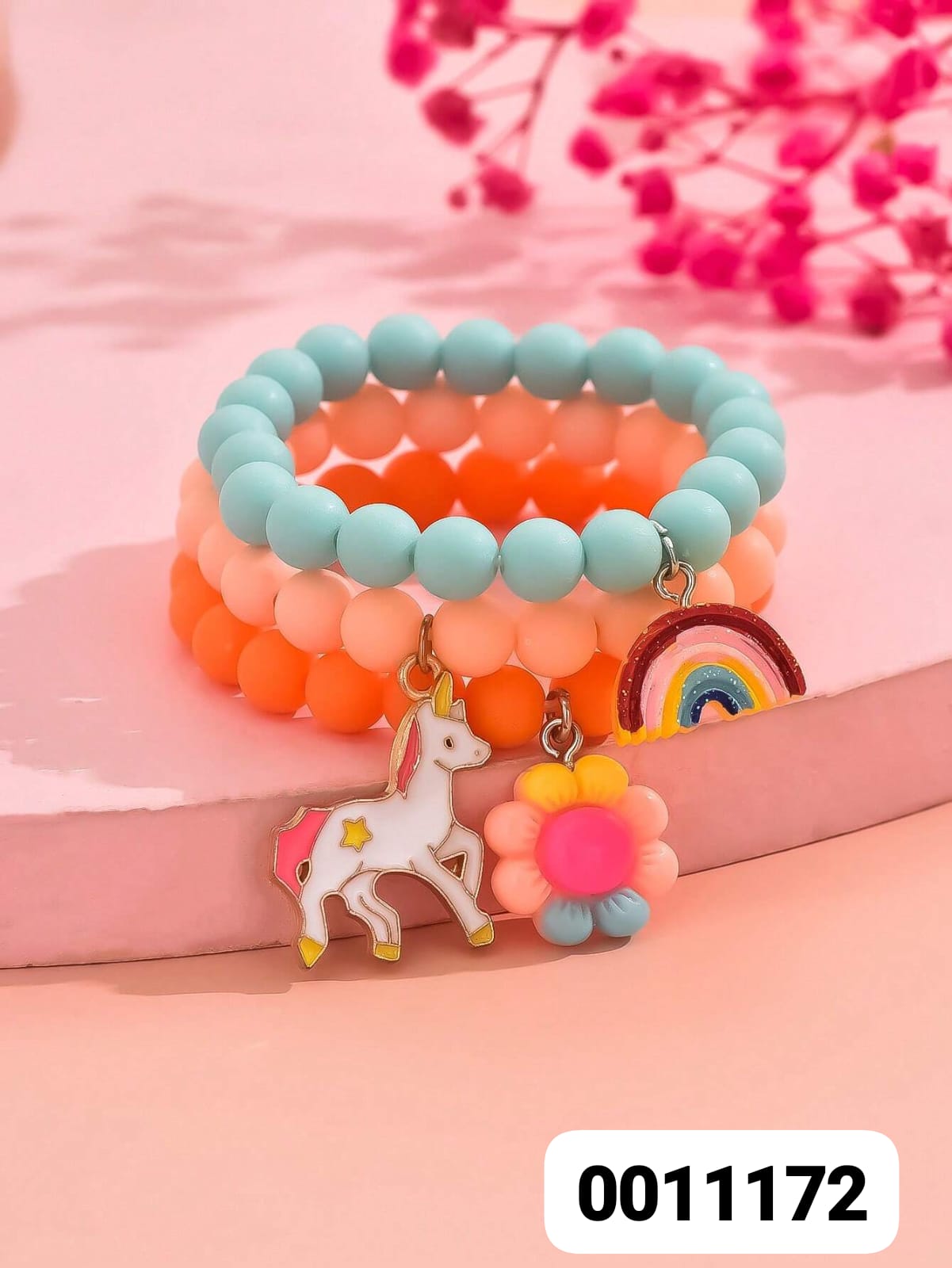 SET DE 3 PULSERAS DE COLORES