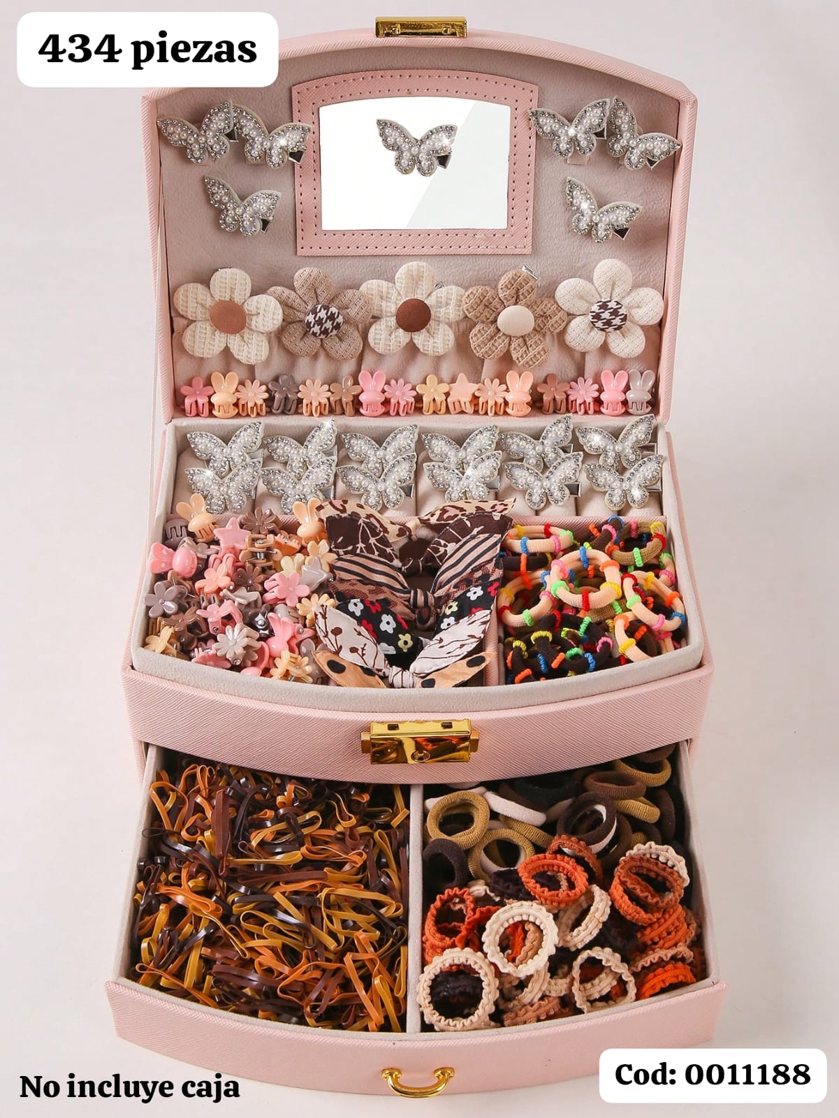 SET DE 434 PIEZAS DE ACCESORIOS
