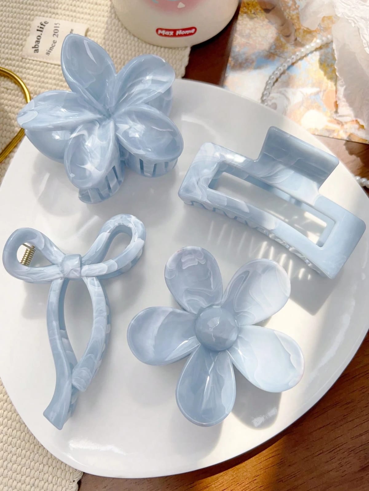 SET DE 4 GANCHOS CELESTES