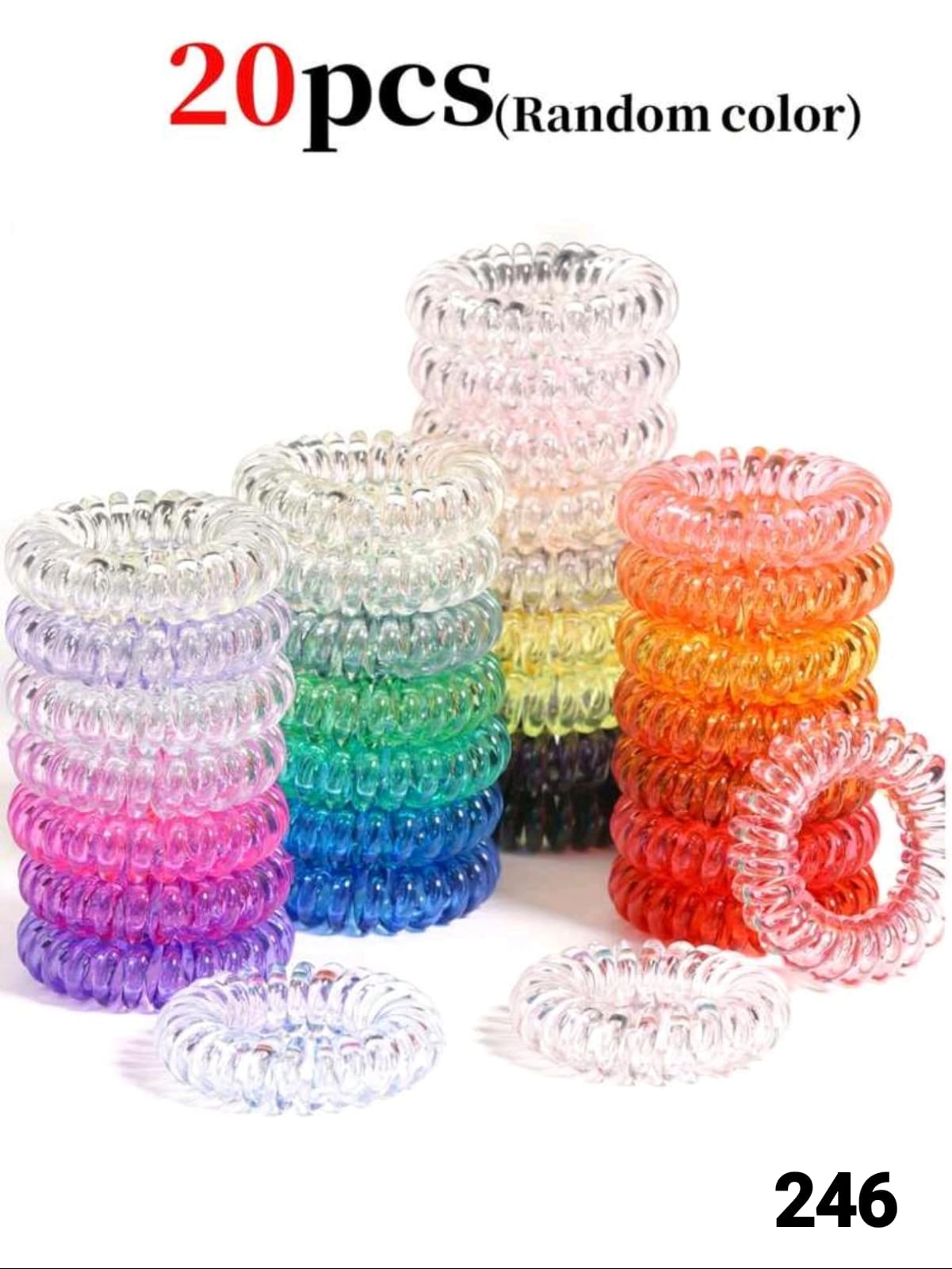 20 COLAS ELASTICAS RANDOM
