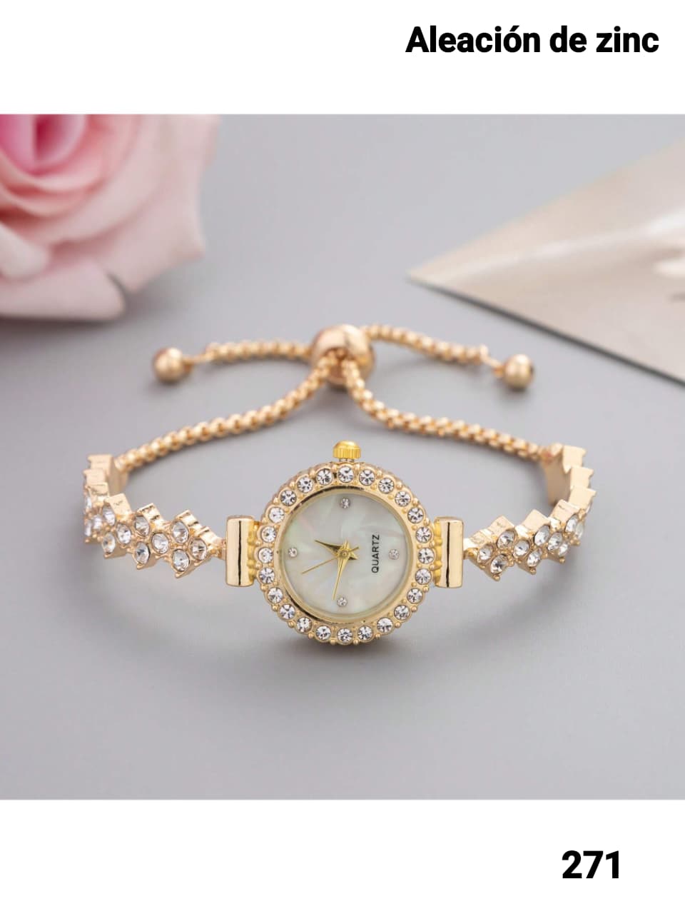 RELOJ TIPO PULSERA DE MUJER