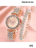 RELOJ DE MUJER + PULSERA