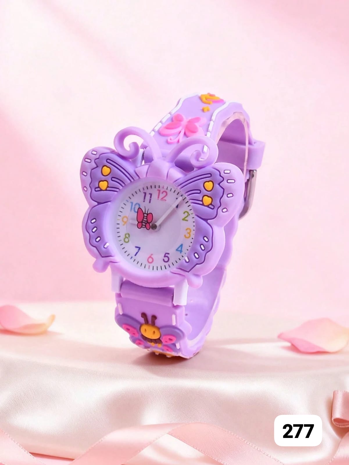 RELOJ MORADO DE NIÑA