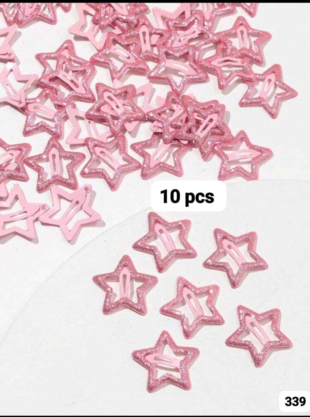 10 ESTRELLITAS ROSADAS