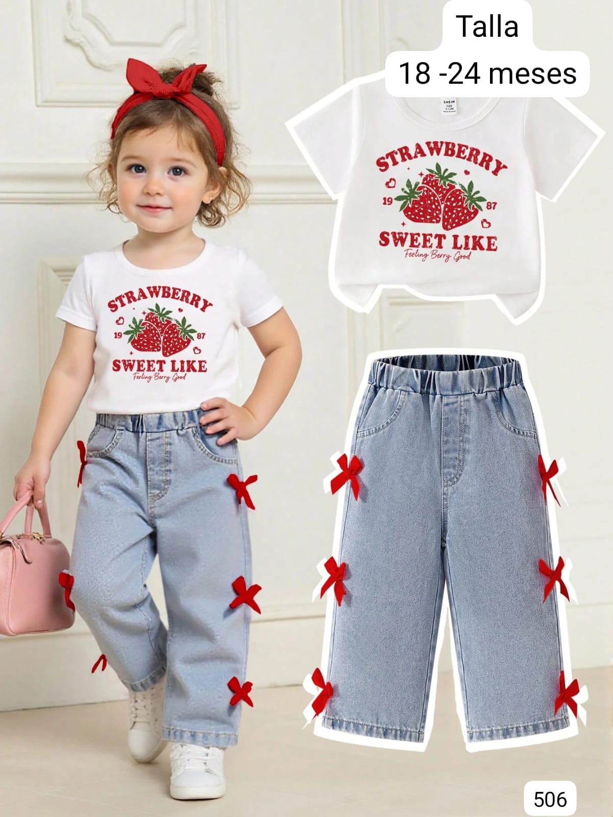 CONJUNTO DE PANTALON DE NIÑA