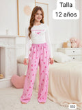 CONJUNTO DE PANTALONETA Y CAMISA MANGA LARGA BLANCA