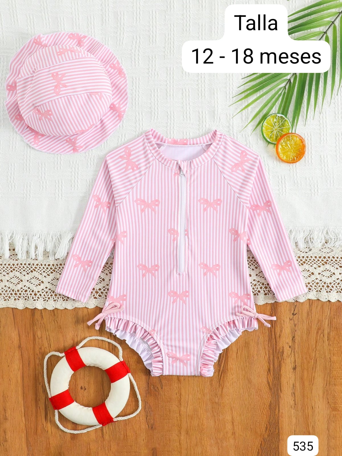 TRAJE DE BAÑO DE MESES