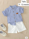 CONJUNTO DE VARON CALZONETA BLANCA