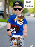CONJUNTO DE PAW PATROL DE NIÑO