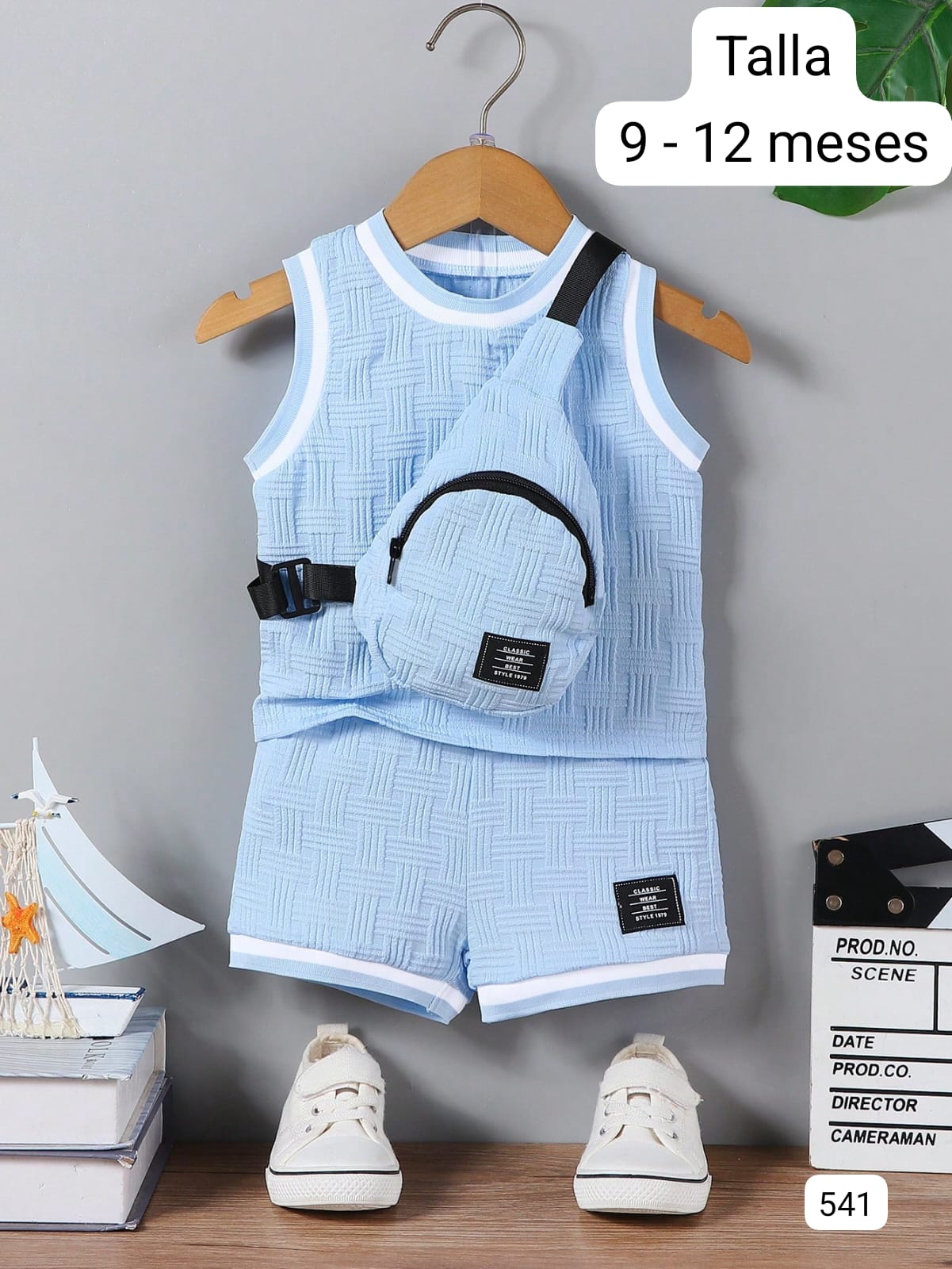 CONJUNTO CELESTE DE VARON