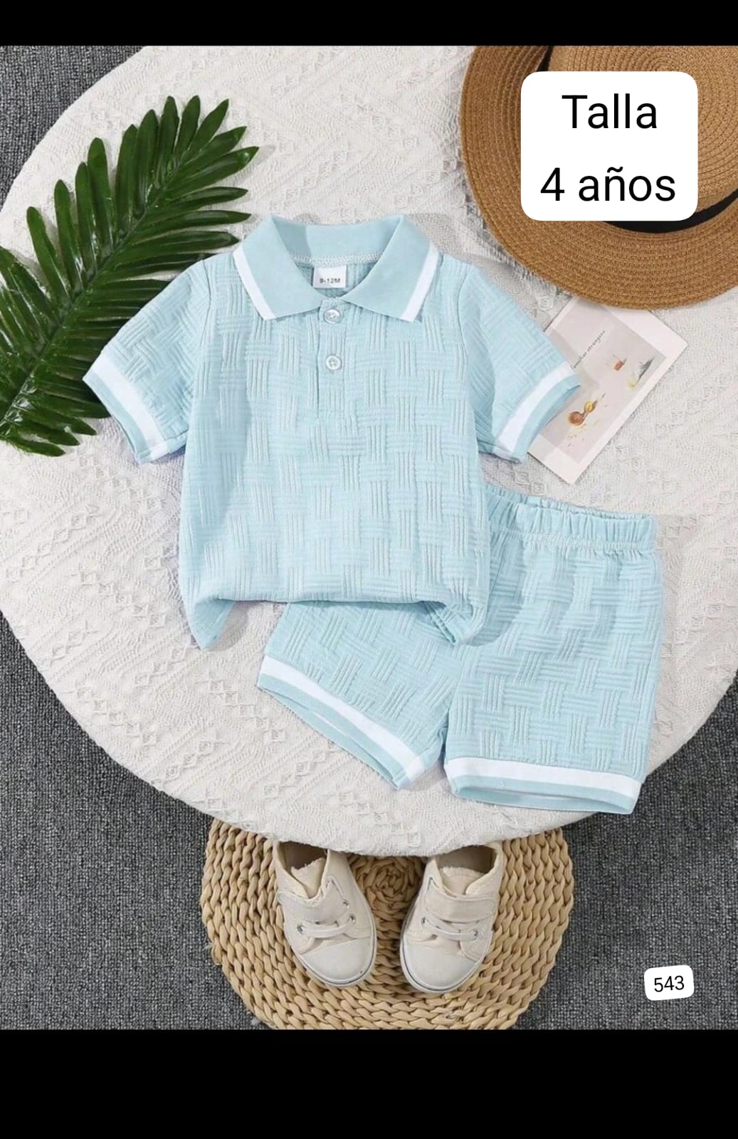 CONJUNTO D EVARON CELESTE