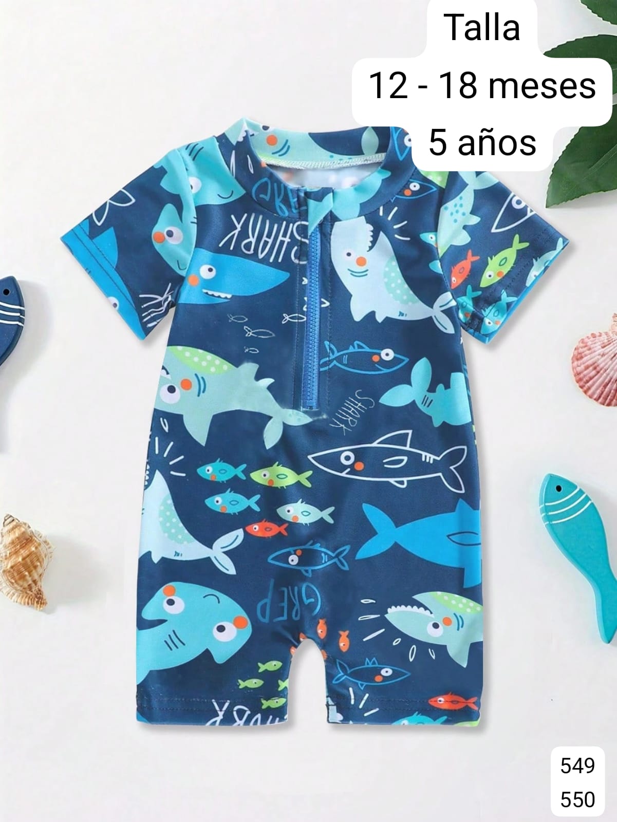 TRAJE DE BAÑO DE NIÑO