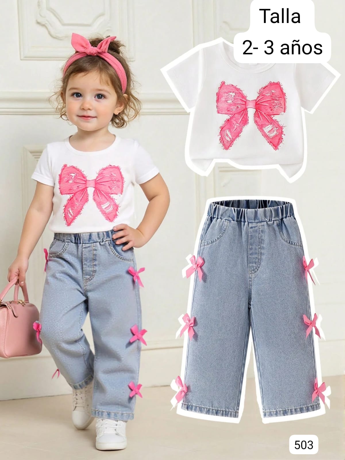 CONJUNTO DE PANTALON DE NIÑA