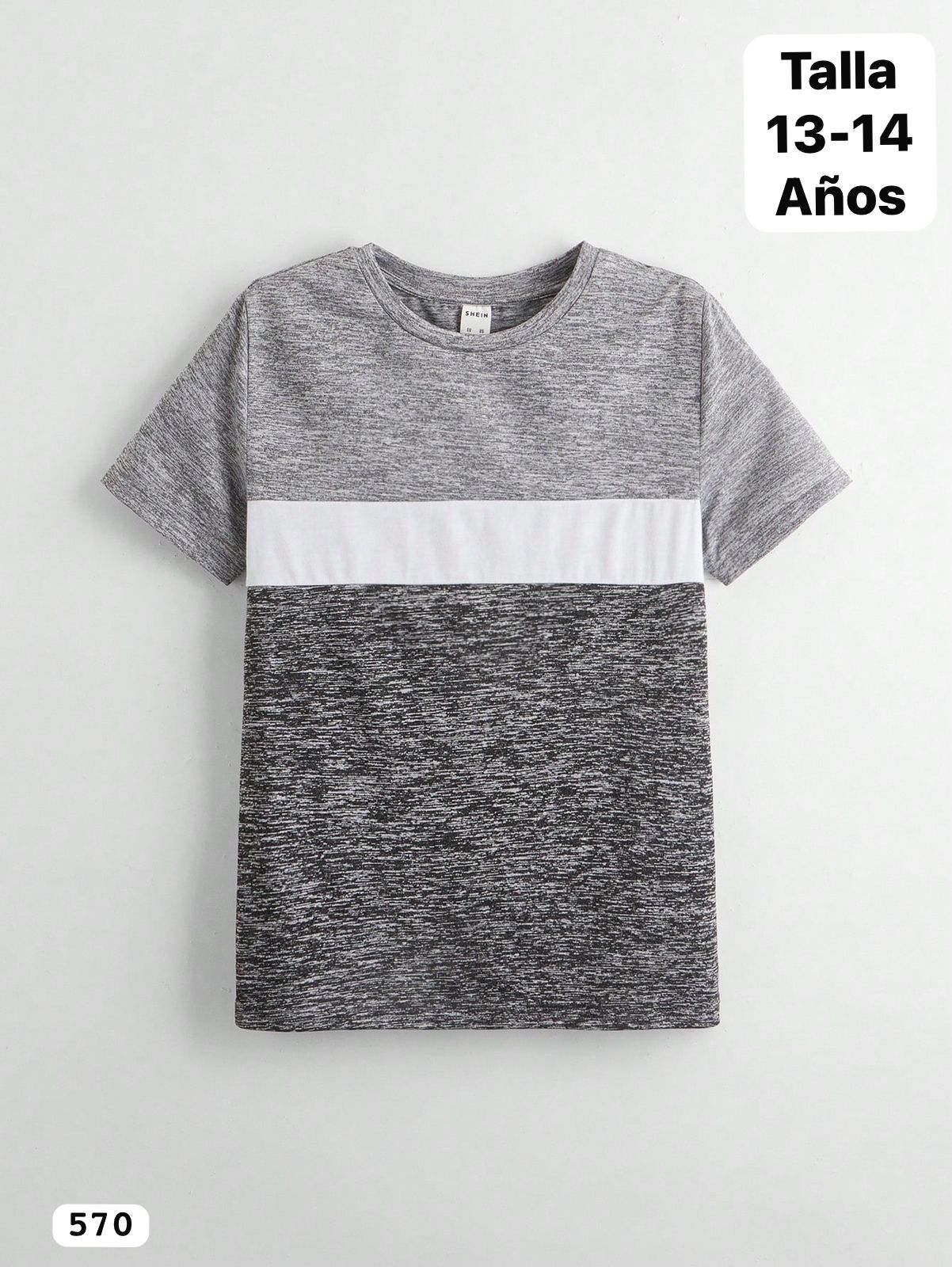 CAMISA TONOS GRIS DE VARON