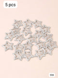 5 PIEZAS DE ESTRELLITAS BRILLANTES